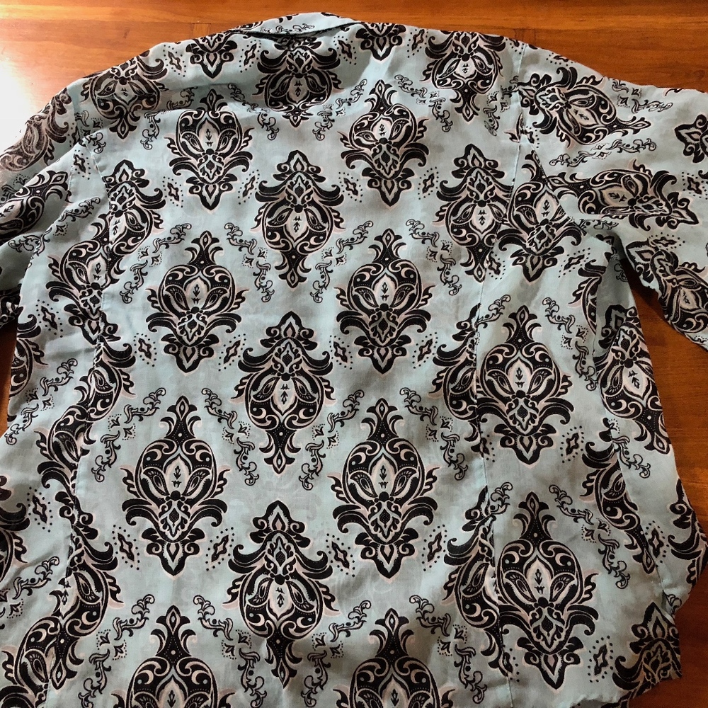 Foxcroft Button Down Blouse - image 6